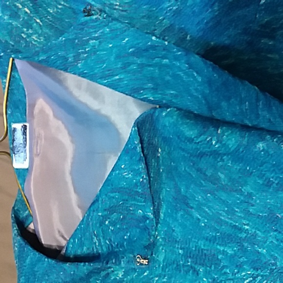 Vintage 60s Roseweb 2-Piece mod Dress Suit electric blue Size small ESTATE - Picture 7 of 15